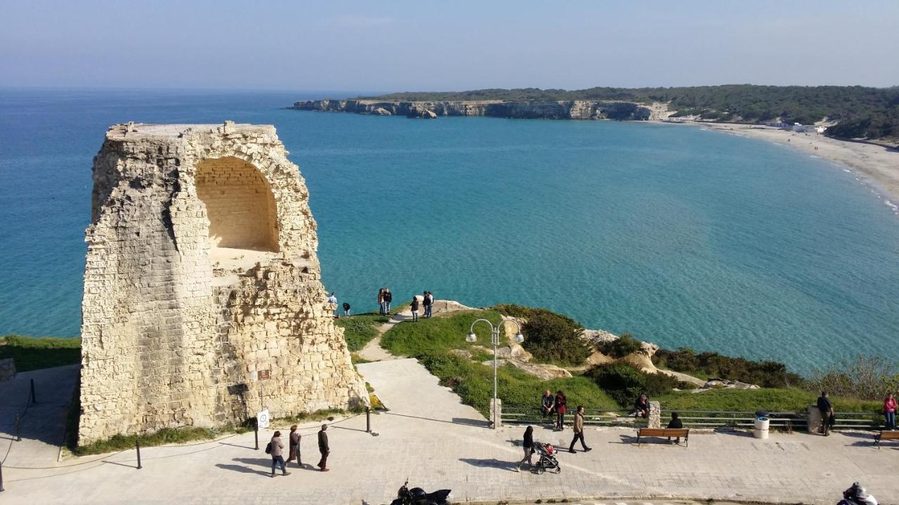 Вилла Torre Dell'Orso Centro - Villino Vista Mare Con Ampio Giardino Экстерьер фото